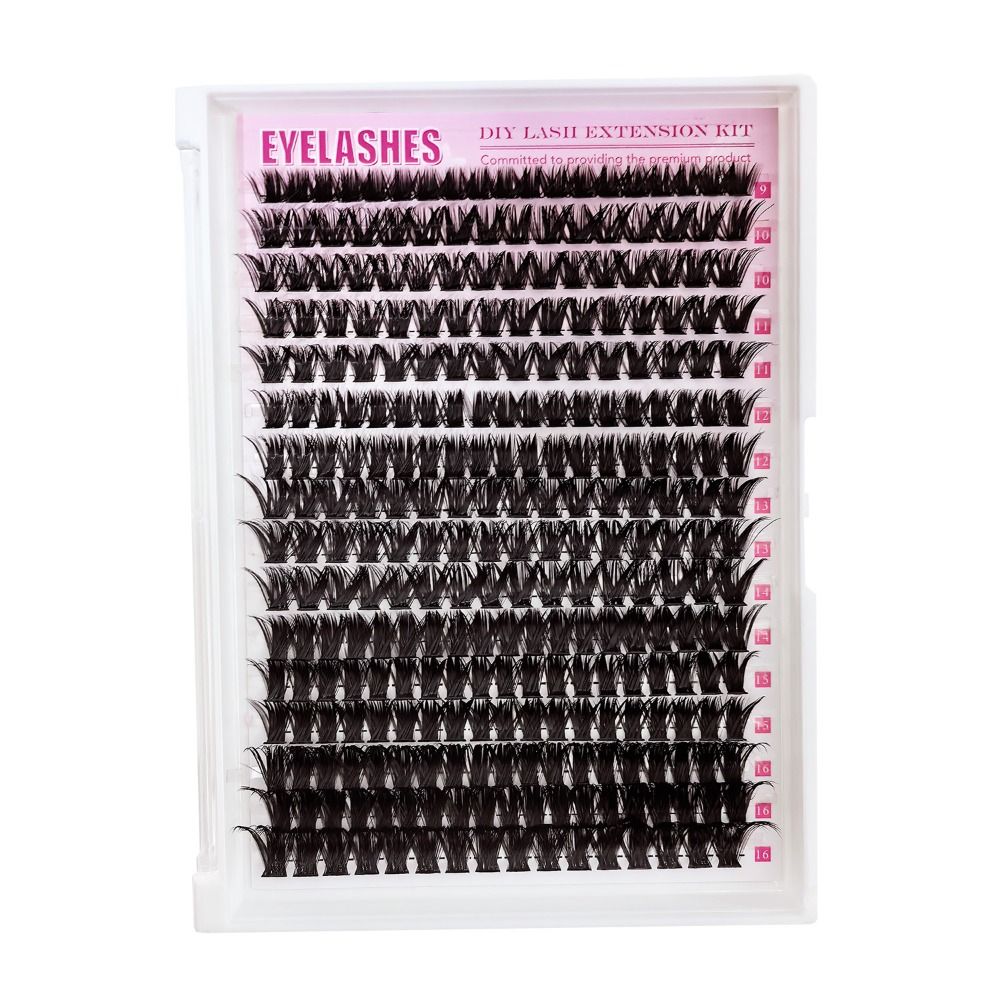 Eyelash Extension Look - رموش صناعية بمظهر طبيعي، تصميم مجمع