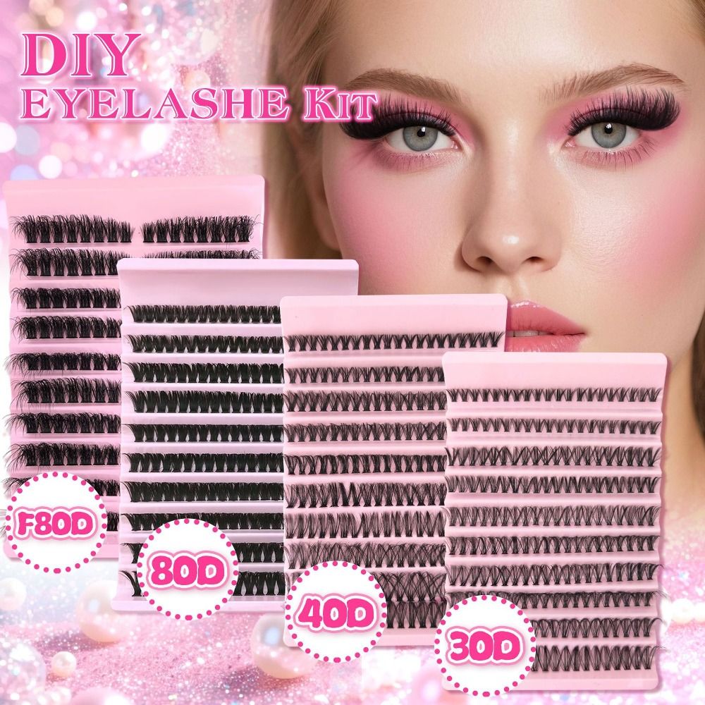 Eyelash Extension Look - رموش صناعية بمظهر طبيعي، نمط خفيف،