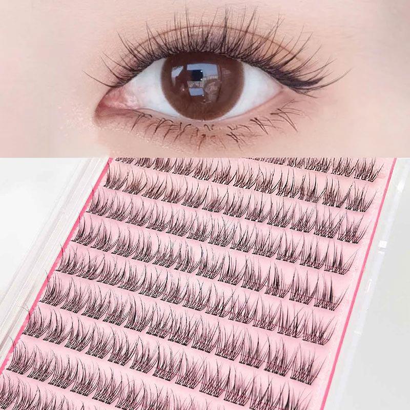 Eyelash Extension No 11 - رموش صناعية سوداء ذاتية اللصق، ناعمة،