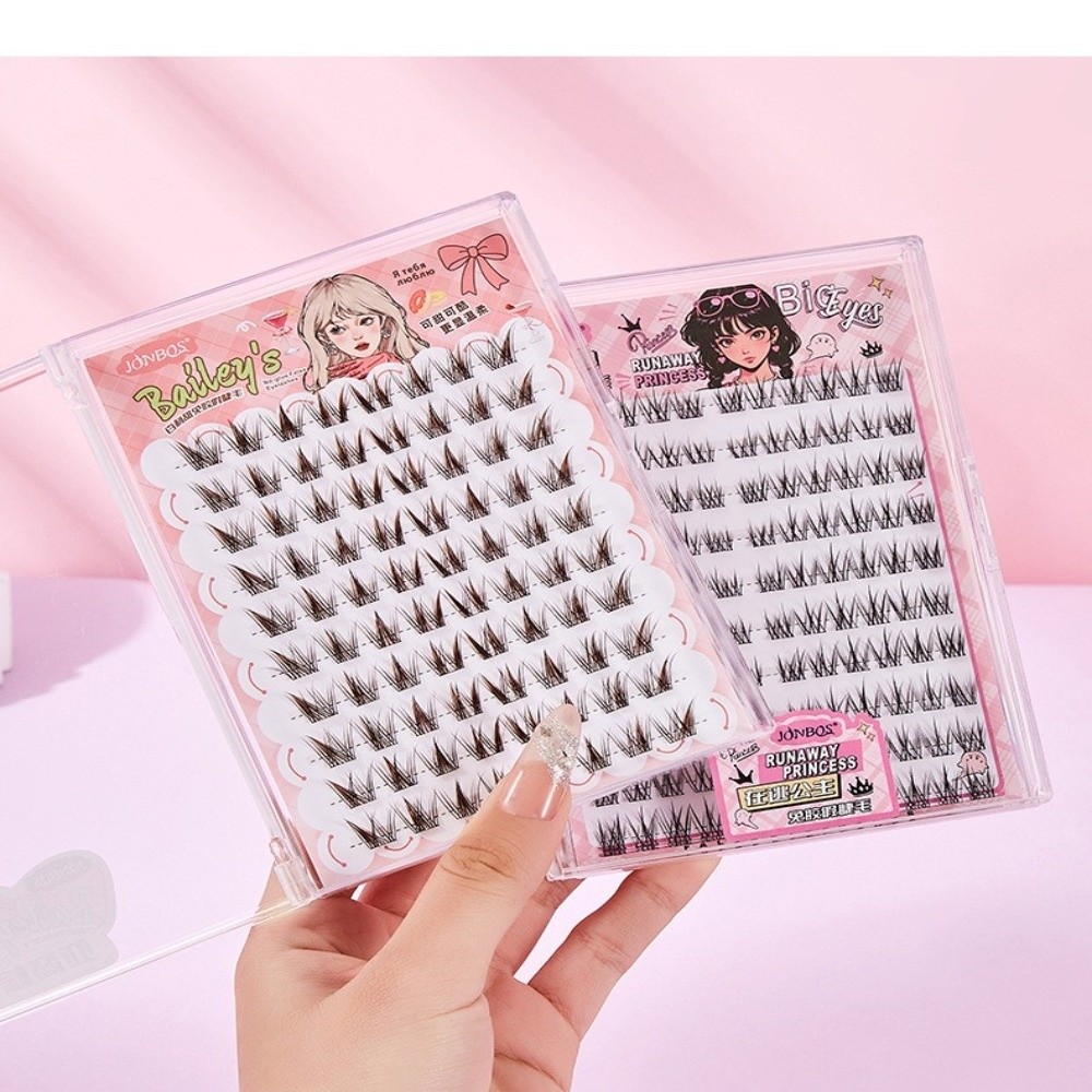 Eyelash Extension No 11 - 80 مجموعة من الرموش الصناعية ذاتية