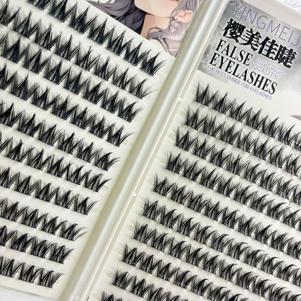 100/130/200 مجموعة رموش صناعية - مراجعة Eyelash Extension No 11 وسعره