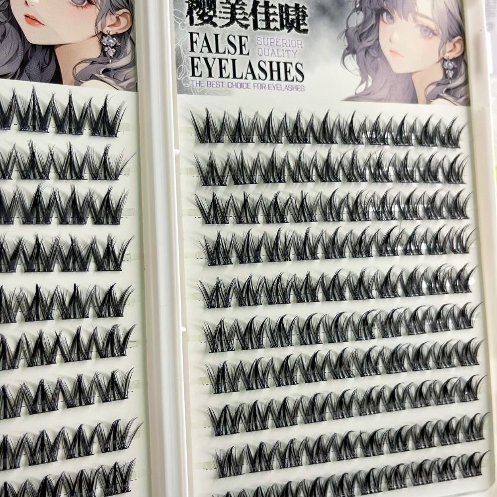 100/130/200 مجموعة رموش صناعية - مراجعة Eyelash Extension No 11 وسعره