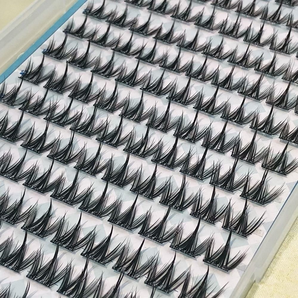 100/130/200 مجموعة رموش صناعية - مراجعة Eyelash Extension No 11 وسعره