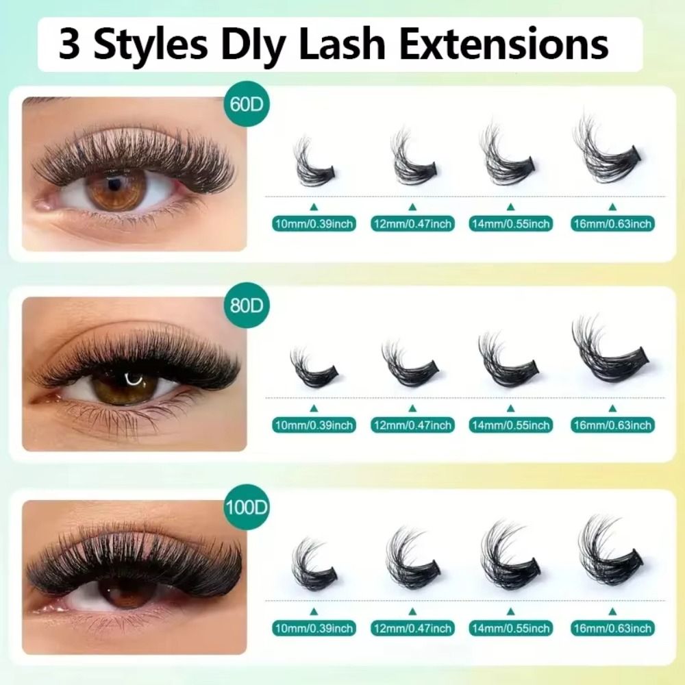 رموش صناعية بمظهر طبيعي، تصميم - مراجعة Eyelash Extension Look وسعره