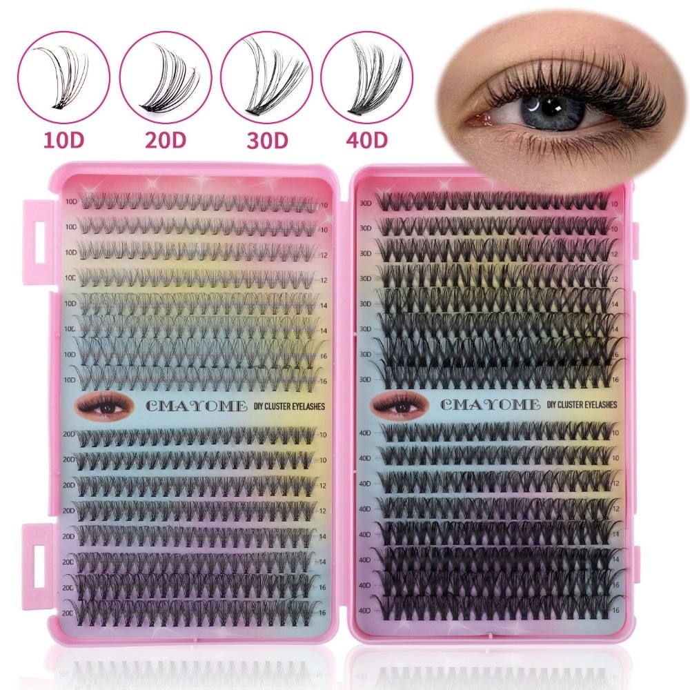 مجموعة رموش صناعية طبيعية المظ - مراجعة Eyelash Extension Look وسعره