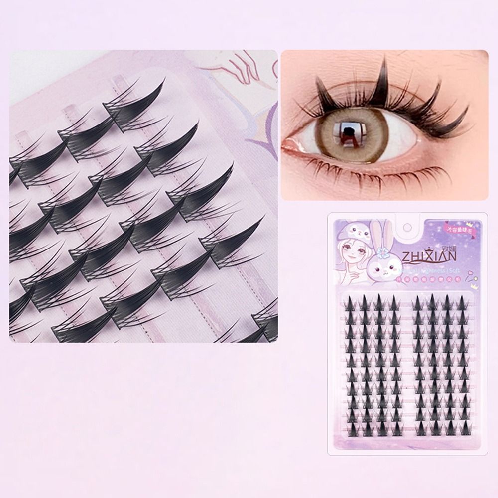 مع شرائط الغراء هلام عباد الشم - مراجعة Eyelash Extension Anime Style وسعره