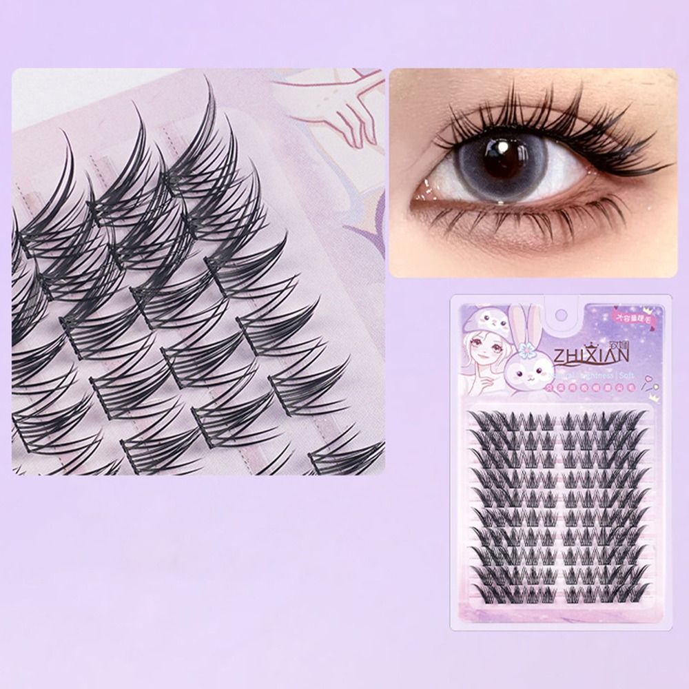 مع شرائط الغراء هلام عباد الشم - مراجعة Eyelash Extension Anime Style وسعره