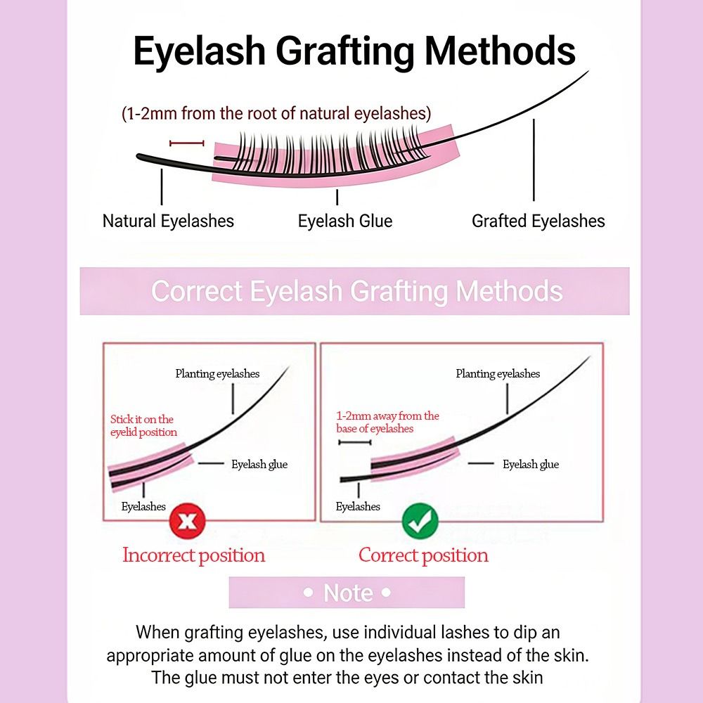 رموش صناعية طبيعية المظهر بـ 1 - مراجعة Eyelash Extension Look وسعره