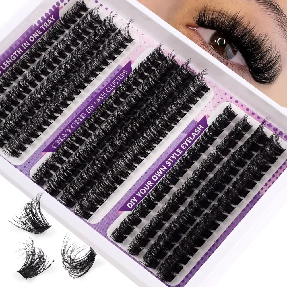 رموش صناعية بمظهر طبيعي، نمط خ - مراجعة Eyelash Extension Look وسعره