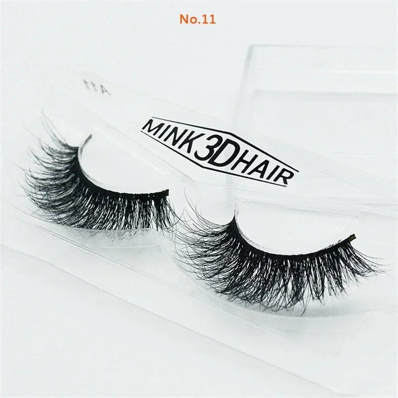 1 زوج ثلاثية الأبعاد رموش المن - مراجعة Eyelash Extension No 11 وسعره