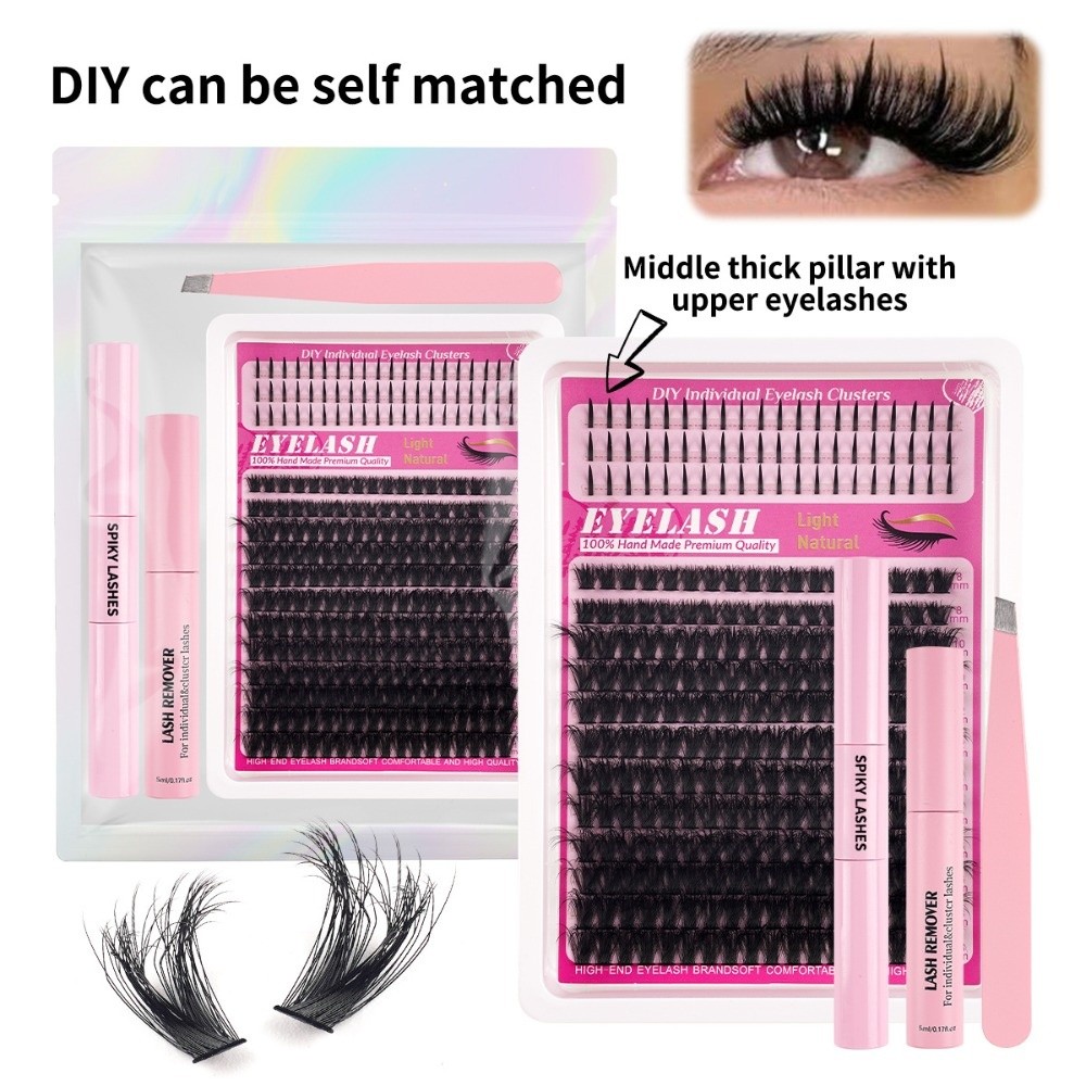 رموش صناعية طبيعية المظهر بطول - مراجعة Eyelash Extension Look وسعره