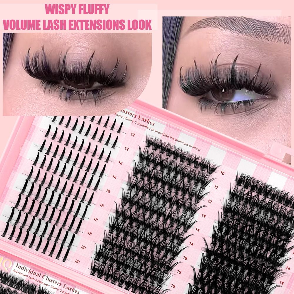 رموش صناعية بطول 9-16 مم، ثلاث - مراجعة Eyelash Extension Look وسعره