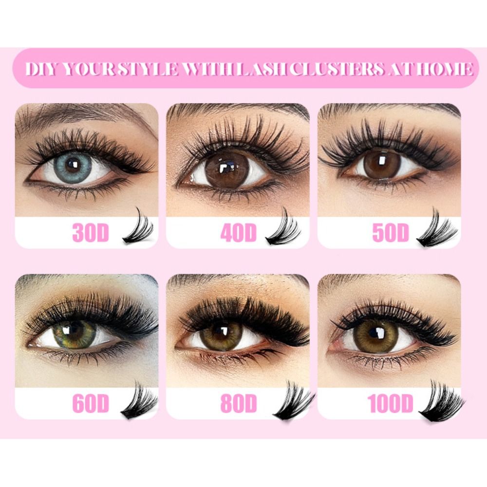 رموش صناعية بطول 9-16 مم، ثلاث - مراجعة Eyelash Extension Look وسعره