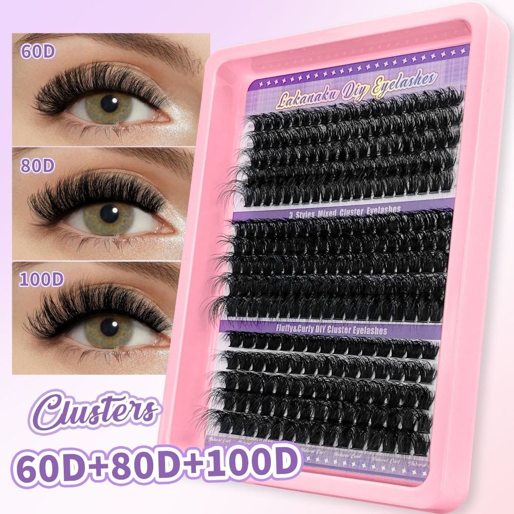 رموش صناعية بطول 9-16 مم، ثلاث - مراجعة Eyelash Extension Look وسعره